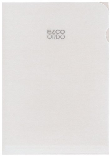 ELCO 29490.14 Ordo Organisationsmappe, 220 x 310 mm, 80 g, weiß/transparent von ELCO