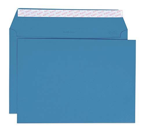 Elco 24095.33 Color Box mit Deckel und 200 Briefumschläge/Versandtasche, Haftklebeverschluss, C4, 120g, königsblau, Fenster: nein Elco 24095.33 Color Box mit Deckel und 200 Briefumschläge/Versandtasche, Haftklebeverschluss, C4, 120g, königsblau, Fenster: nein von ELCO
