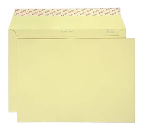 Elco 24095.41 Color Box mit Deckel und 200 Briefumschläge/Versandtasche, Haftklebeverschluss, C4, 120g, hellchamois, Fenster: nein Elco 24095.41 Color Box mit Deckel und 200 Briefumschläge/Versandtasche, Haftklebeverschluss, C4, 120g, hellchamois, Fenster: nein von ELCO