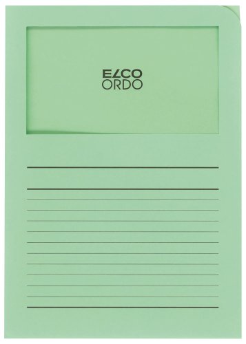 Elco 29489.61 Ordo Organisationsmappe Classico, 220 x 310 mm, 120 g, grün von ELCO