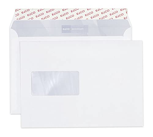 ELCO 32778 Premium Briefumschlag, 80 g, weiß, c5 (229x162mm) für papierformat a5 ELCO 32778 Premium Briefumschlag, 80 g, weiß, c5 (229x162mm) für papierformat a5 von ELCO