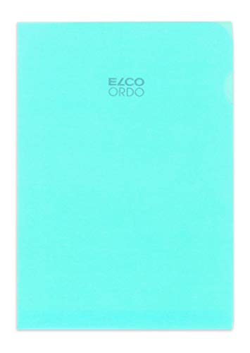 Elco 73696.34 Ordo Organisationsmappe, 220 x 310 mm, 80 g, blau/transparent von ELCO