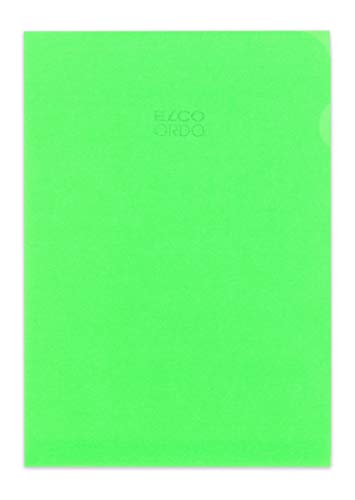 Elco 73696.64 Ordo Organisationsmappe, 220 x 310 mm, 80 g, grün/transparent von ELCO