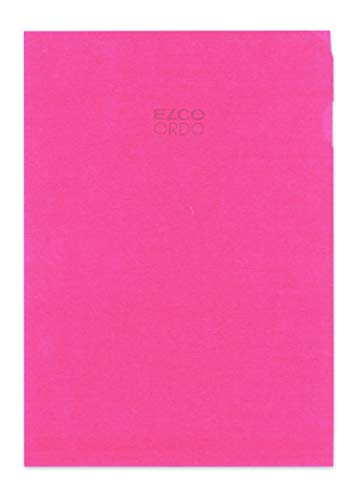 Elco 73696.94 Ordo Organisationsmappe, 220 x 310 mm, 80 g, rot/transparent von ELCO