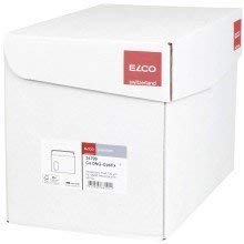 Elco Briefumschlag Office Box mit Deckel - C4, weiß, haftklebend, mit Fenster, 120 g/qm, 250 Stück; Packungsinhalt: 250 Stück von ELCO