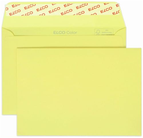 Elco 74634.41 Color Verpackung mit 25 Briefumschläge/Versandtasche, Haftklebeverschluss, C6, 100g, hellchamois, Fenster: nein Elco 74634.41 Color Verpackung mit 25 Briefumschläge/Versandtasche, Haftklebeverschluss, C6, 100g, hellchamois, Fenster: nein von ELCO