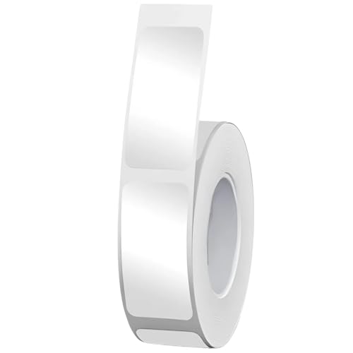 ELECTRONICA 4U Etiketten selbstklebend Aufkleber Ersatz für Phomemo Q30 D30 12x22 (Silber, 12*40-160) von ELECTRONICA 4U
