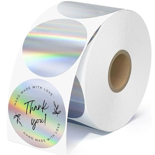 ELECTRONICA 4U Etiketten selbstklebend Ersatz für Phomemo M110 M200 M220 M221 30x20 (Hologramm, 50*50-150) von ELECTRONICA 4U