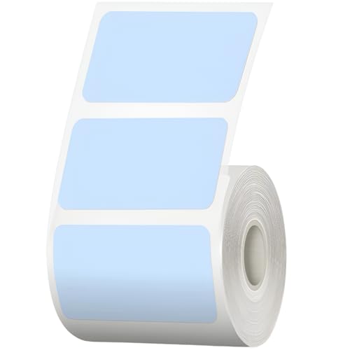 ELECTRONICA 4U Etiketten selbstklebend Ersatz für Phomemo M110 M200 M220 M221 40x30 (Blau) von ELECTRONICA 4U