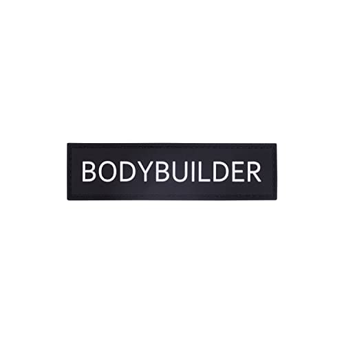 Elitex Training Bodybuilder Aufnäher aus Gummi mit Klettverschluss, für Rucksäcke und Westen, Cross-Training und Fitnessstudio Elitex Training Bodybuilder Aufnäher aus Gummi mit Klettverschluss, für Rucksäcke und Westen, Cross-Training und Fitnessstudio von ELITEX TRAINING