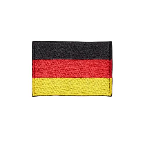 Bestickter Aufnäher mit Klettverschluss - Flagge Länder - Aufnäher für Rucksäcke und Westen Cross Training & Gym (Deutschland) von ELITEX TRAINING