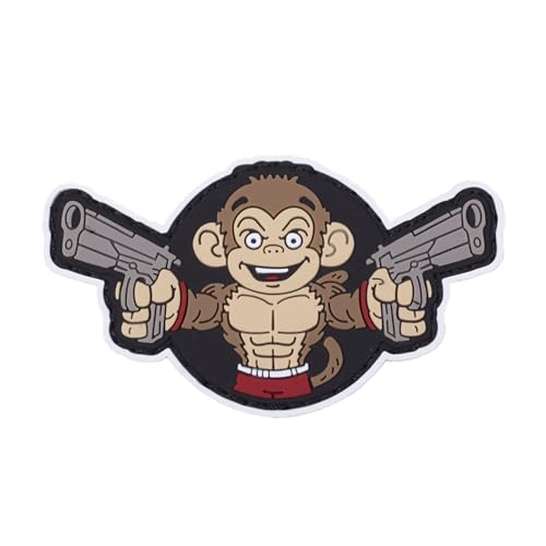 Gummi-Patch mit Klettverschluss Overall mit Pistolen Patch für Rucksäcke und Westen für Cross Training und Gym Gummi-Patch mit Klettverschluss Overall mit Pistolen Patch für Rucksäcke und Westen für Cross Training und Gym von ELITEX TRAINING