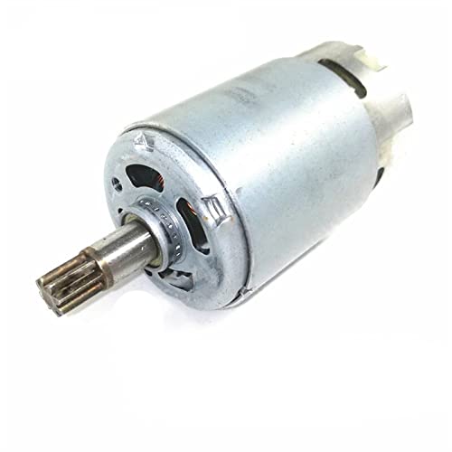ELLANA Elektrischer Ersatz für 1 Stück Motor für elektrische Schlagbohrmaschine RS-550VD-6532 Motor Schraubendreher Elektromotor 20 V 8 Zähne 550 Getriebe DC Getriebe Getriebe ELLANA Elektrischer Ersatz für 1 Stück Motor für elektrische Schlagbohrmaschine RS-550VD-6532 Motor Schraubendreher Elektromotor 20 V 8 Zähne 550 Getriebe DC Getriebe Getriebe von ELLANA