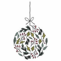 Layered Clear Stamps Leafy Ornament by Lisa Jones von Sizzix