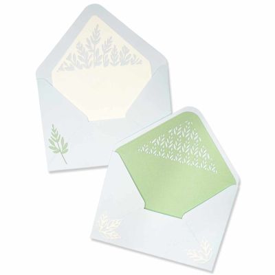 Thinlits Die Botanic Envelope Liners by Jennifer Ogborn von Sizzix