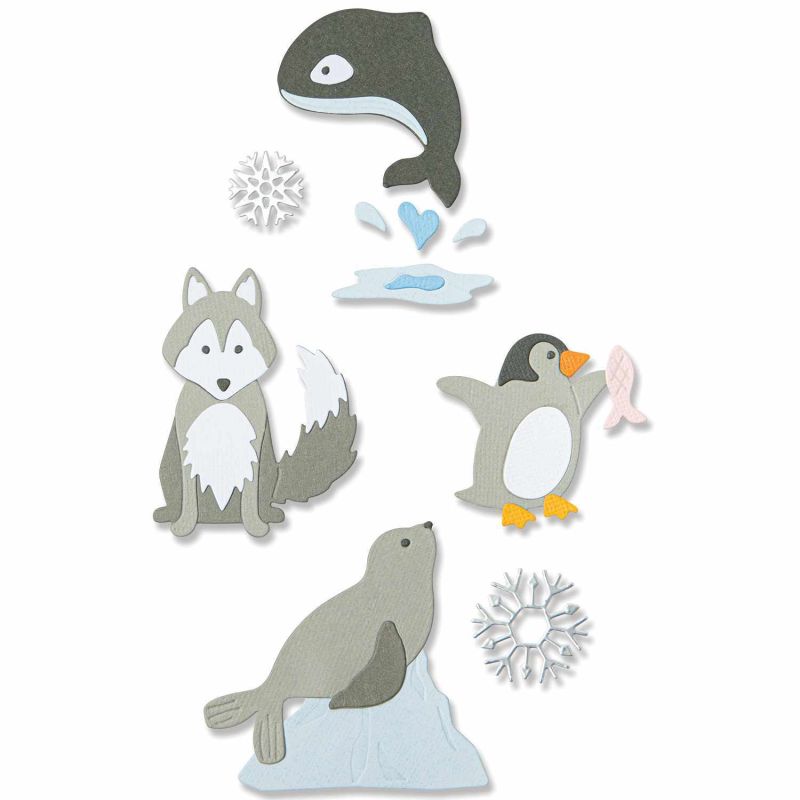 Thinlits Die Set Arctic Animals by Jennifer Ogborn Thinlits Die Set Arctic Animals by Jennifer Ogborn von Sizzix
