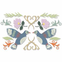 Thinlits Die Set Birds & Blossom by Lisa Jones von Sizzix