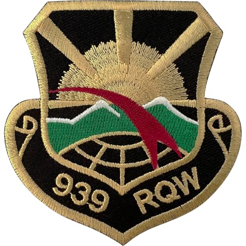 Aufnäher zum Aufbügeln oder Aufnähen, Motiv: United States Air Force 939th Refueling Wing von ELLU