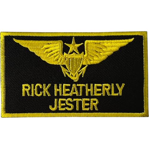 Bestickter Aufnäher zum Aufbügeln oder Aufnähen auf Kleidung, Denim, Jeans, Jacke, T-Shirt, Tasche, Kostüm, Pilotflügel, Stickerei-Abzeichen, Motiv-Aufkleber Bestickter Aufnäher zum Aufbügeln oder Aufnähen auf Kleidung, Denim, Jeans, Jacke, T-Shirt, Tasche, Kostüm, Pilotflügel, Stickerei-Abzeichen, Motiv-Aufkleber von ELLU