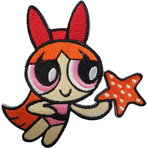 Die Powerpuff Girls Blossom Patch bestickte Abzeichen Eisen auf Nähen auf Kleidertasche Die Powerpuff Girls Blossom Patch bestickte Abzeichen Eisen auf Nähen auf Kleidertasche von ELLU