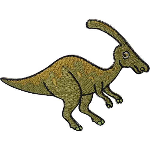 Dinosaurier Aufbügeln Aufnäher Aufnähen Stoff Handwerk Stickerei Applikation Gesticktes Abzeichen von ELLU
