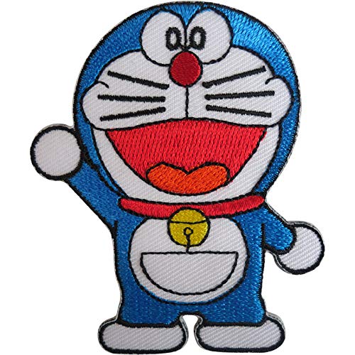 Doraemon Patch gesticktes Abzeichen Eisen auf T-Shirt Jeans nähen Japanischer Manga Anime von ELLU