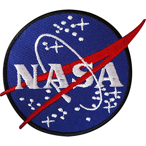 Bügelpatch, Aufnäher mit NASA-Motiv für Astronaut-Kostüm, Jacke von ELLU