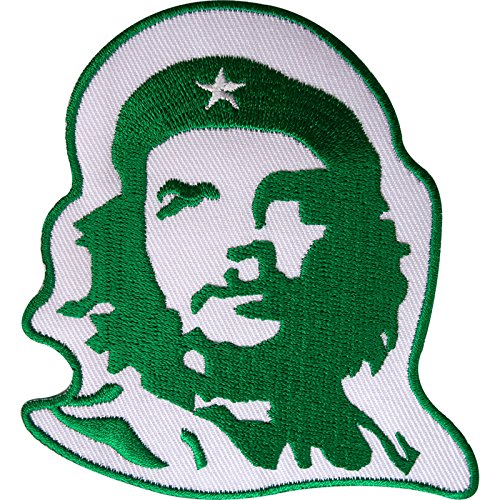 Ellu Bestickter Flicken mit Che Guevara-Motiv zum Aufbügeln oder Aufnähen auf T-Shirt, Jeans, bestickte Applikation von ELLU