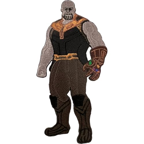 Gauntlet-Aufnäher zum Aufbügeln oder Aufnähen auf Kleidung, Tasche, Jeansjacke, Jeans, T-Shirt, Comic-Stickerei, Applikation, Motiv-Aufkleber Gauntlet-Aufnäher zum Aufbügeln oder Aufnähen auf Kleidung, Tasche, Jeansjacke, Jeans, T-Shirt, Comic-Stickerei, Applikation, Motiv-Aufkleber von ELLU