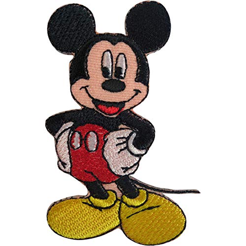 Mickey Mouse Patch Bestickte Abzeichen Eisen Nähen auf Kleidertasche T-Shirt Cap von ELLU