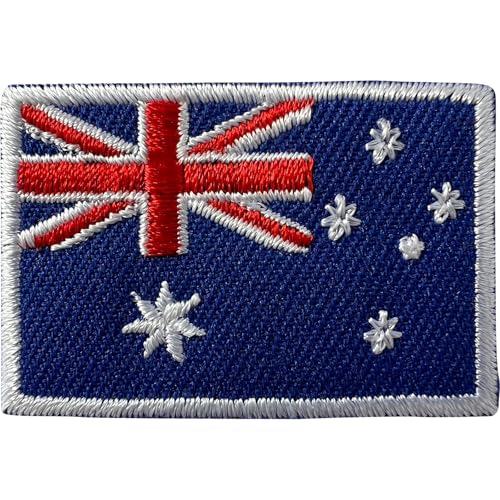 Mini Australien Flagge Patch Iron Sew On Clothes Small Australian Embroidered Badge Mini Australien Flagge Patch Iron Sew On Clothes Small Australian Embroidered Badge von ELLU