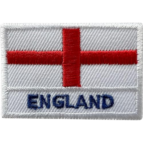 Mini England Flagge Patch zum Aufbügeln oder Aufnähen auf Fußball Rugby Shirt klein bestickt Abzeichen Mini England Flagge Patch zum Aufbügeln oder Aufnähen auf Fußball Rugby Shirt klein bestickt Abzeichen von ELLU