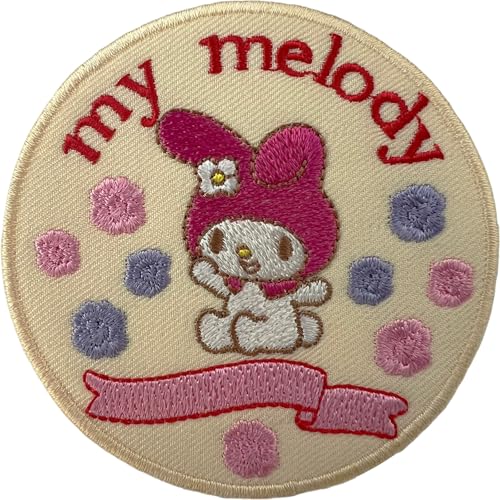 My Melody Kitty-Aufnäher, bestickt, zum Aufbügeln oder Aufnähen auf Kleidung, Taschen, Hut, Kleid, T-Shirt, Jeansjacke, Jeans, japanisches Anime-Handwerk My Melody Kitty-Aufnäher, bestickt, zum Aufbügeln oder Aufnähen auf Kleidung, Taschen, Hut, Kleid, T-Shirt, Jeansjacke, Jeans, japanisches Anime-Handwerk von ELLU