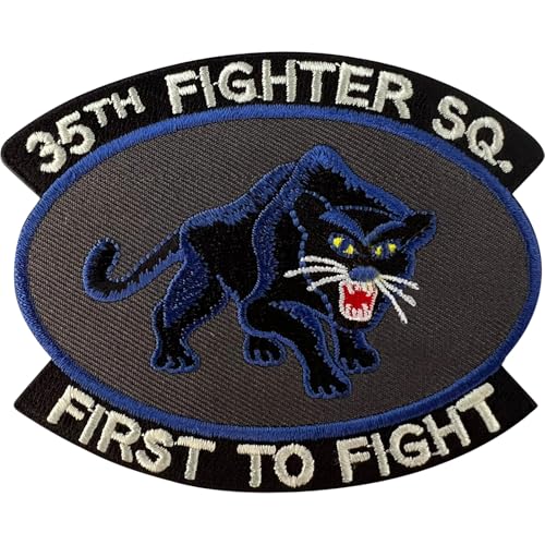 Panther-Abzeichen zum Aufbügeln oder Aufnähen der United States Air Force 35th Fighter Squadron Panther-Abzeichen zum Aufbügeln oder Aufnähen der United States Air Force 35th Fighter Squadron von ELLU