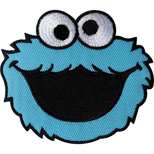 Sesamstraße Krümelmonster Patch bestickt zum Aufbügeln oder Aufnähen auf Kleidung Sesamstraße Krümelmonster Patch bestickt zum Aufbügeln oder Aufnähen auf Kleidung von ELLU