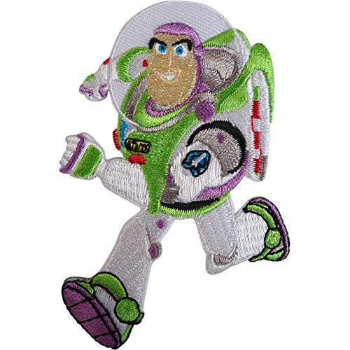 Toy Story Buzz Lightyear Patch gestickt Abzeichen Eisen nähen auf Kleidung Tasche von ELLU