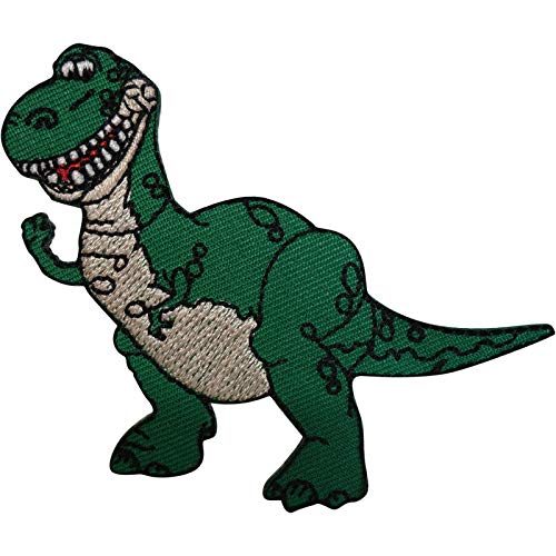 Toy Story Rex Patch T Rex Dinosaurier gesticktes Abzeichen Eisen auf nähen auf TRex von ELLU