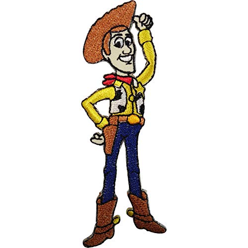Toy Story Sheriff Woody Patch Cowboy gestickt Abzeichen Eisen nähen auf Stoff von ELLU