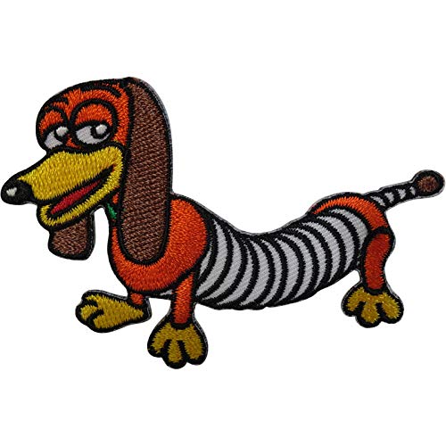 Toy Story Slinky Hund Patch gestickt Abzeichen Eisen nähen auf T Shirt Tasche Kappe von ELLU