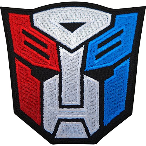 Transformers Aufnäher zum Aufnähen oder Aufbügeln, besticktes Logo, Film, Cartoon, Spielzeug von ELLU