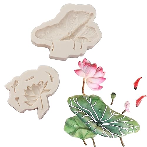Lotus-Ton, Silikonformen, Lotusblätter, Schokolade, Küche, Backform für Kuchendekoration, Zuckerguss, Gummipaste, Kekse, Seife, Wachs, Kerze, Harz, Fondant Lotus-Ton, Silikonformen, Lotusblätter, Schokolade, Küche, Backform für Kuchendekoration, Zuckerguss, Gummipaste, Kekse, Seife, Wachs, Kerze, Harz, Fondant von ELPHNUTSEY