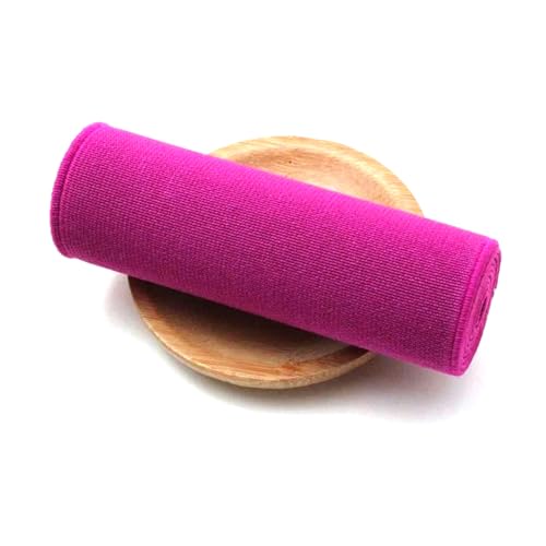 2 Meter 10cm Breite Farbiges Gummiband Unterwäsche Gummiband für Gürtel Diy Kleidung Nähzubehör, Rosenrot, 10cm 2 Meter 10cm Breite Farbiges Gummiband Unterwäsche Gummiband für Gürtel Diy Kleidung Nähzubehör, Rosenrot, 10cm von ELSKBRUN