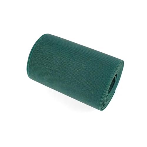 2 Meter 10cm breites farbiges Gummiband, weiches Stretch-Gummiband für Kleidung, DIY-Nähzubehör, Dunkelgrün, 10cm 2 Meter 10cm breites farbiges Gummiband, weiches Stretch-Gummiband für Kleidung, DIY-Nähzubehör, Dunkelgrün, 10cm von ELSKBRUN