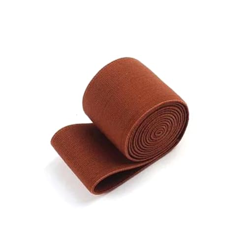 6 Meter 4cm breites elastisches Gurtband, farbiges Nylon-Gummiband, Kleidung, DIY-Nähzubehör, Braun, 40mm 6 Meter 4cm breites elastisches Gurtband, farbiges Nylon-Gummiband, Kleidung, DIY-Nähzubehör, Braun, 40mm von ELSKBRUN