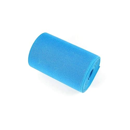 ELSKBRUN 2 Meter 10cm breites farbiges Gummiband, weiches Stretch-Gummiband für Kleidung, DIY-Nähzubehör, 10cm von ELSKBRUN