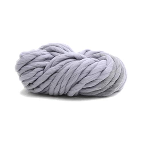Chunky Wolle,Wolle Super Chunky 250g / Kugel Riesige Garn Große Kapazität Stricken Roving Super Weiches DIY Häkeln Schal Garn (Color : 10) von ELTOX