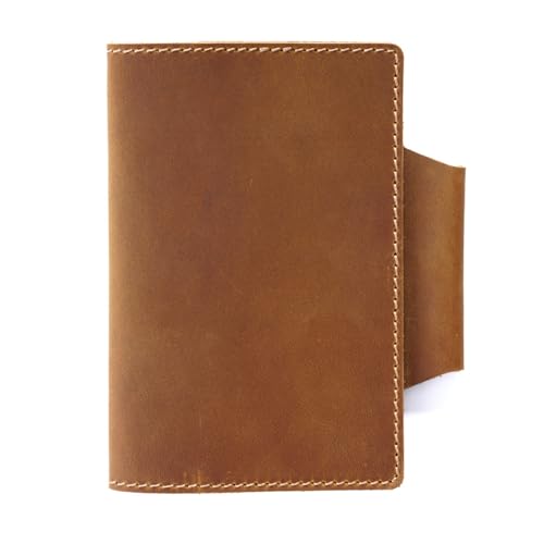 ELUKHT Leder-Notizblock, Leder-Magazin-Hülle, Reise-Notizbuch, Tagebuch, handgefertigt, für Büro, Schule, Zuhause ELUKHT Leder-Notizblock, Leder-Magazin-Hülle, Reise-Notizbuch, Tagebuch, handgefertigt, für Büro, Schule, Zuhause von ELUKHT