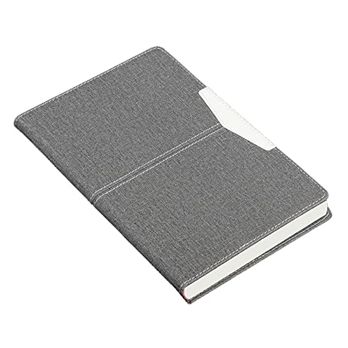 ELUKHT Notizbuch, A5, Stoff, PU-Leder, Hardcover, liniert, Notizblöcke, Tagebuch mit 98 Seiten/196 Blatt, Geschenk für Damen und Herren, vielseitig und stilvoll ELUKHT Notizbuch, A5, Stoff, PU-Leder, Hardcover, liniert, Notizblöcke, Tagebuch mit 98 Seiten/196 Blatt, Geschenk für Damen und Herren, vielseitig und stilvoll von ELUKHT