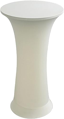 ELYSYSRL Stretch Stehtischhusse Set Waschbare Stehtischhussen für Bar Geburtstagsfeier Party Hochzeit Bistrotische (Color : #21, Size : 60x110CM) von ELYSYSRL