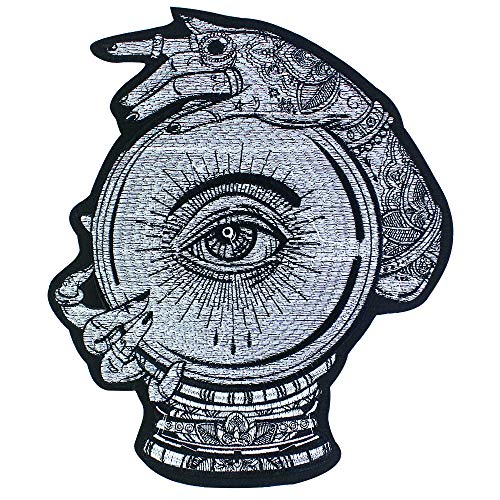 Stickerei Big Hand Eye Patches Applikation für Kleidung Jacke Aufbügeln Puck Abzeichen Tattoo Muster 1 Stück Stickerei Big Hand Eye Patches Applikation für Kleidung Jacke Aufbügeln Puck Abzeichen Tattoo Muster 1 Stück von EMDOMO